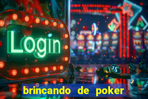 brincando de poker strip com a mae